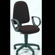 Sedia oper jupiter nera+bracc fissi - JUSB/EN