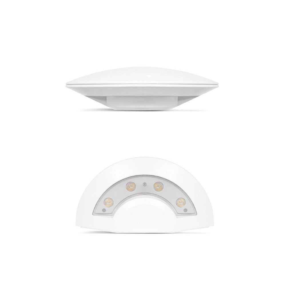 Trade Shop - Applique Led Cob Stondata Bianca 4 W Design Elegante Luce Fredda 6500k Xc-9305 -