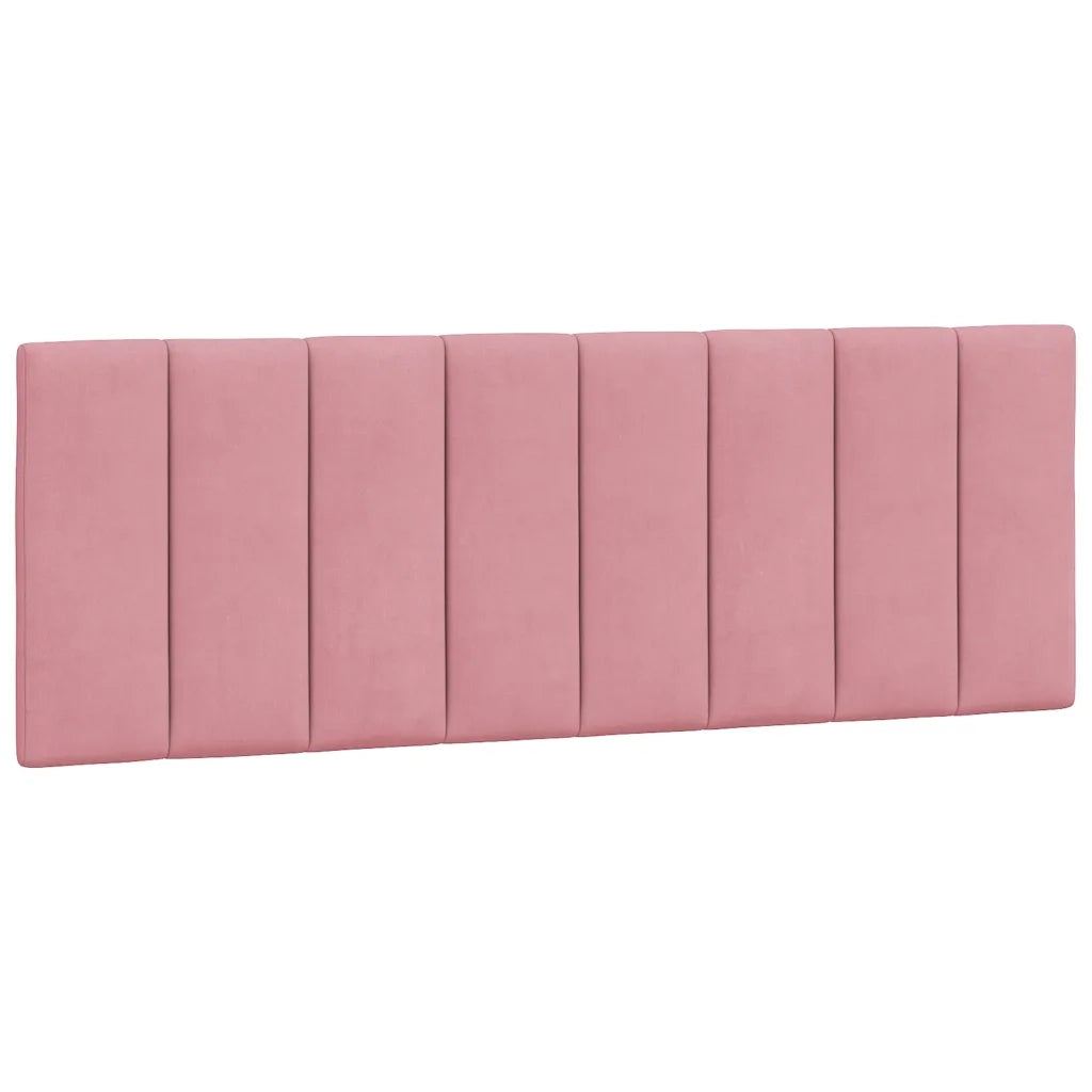 Cuscino Testiera Hanko Rosa 140 cm in Velluto CFW8615131