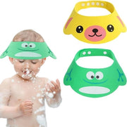 Douchemuts per bambini, protezione shampoos, protezione bagni, cuffia impermeabile morbida.