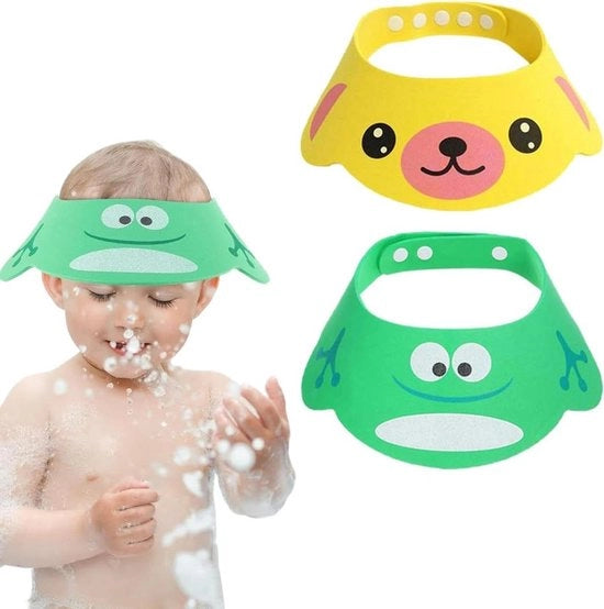 Douchemuts per bambini, protezione shampoos, protezione bagni, cuffia impermeabile morbida.