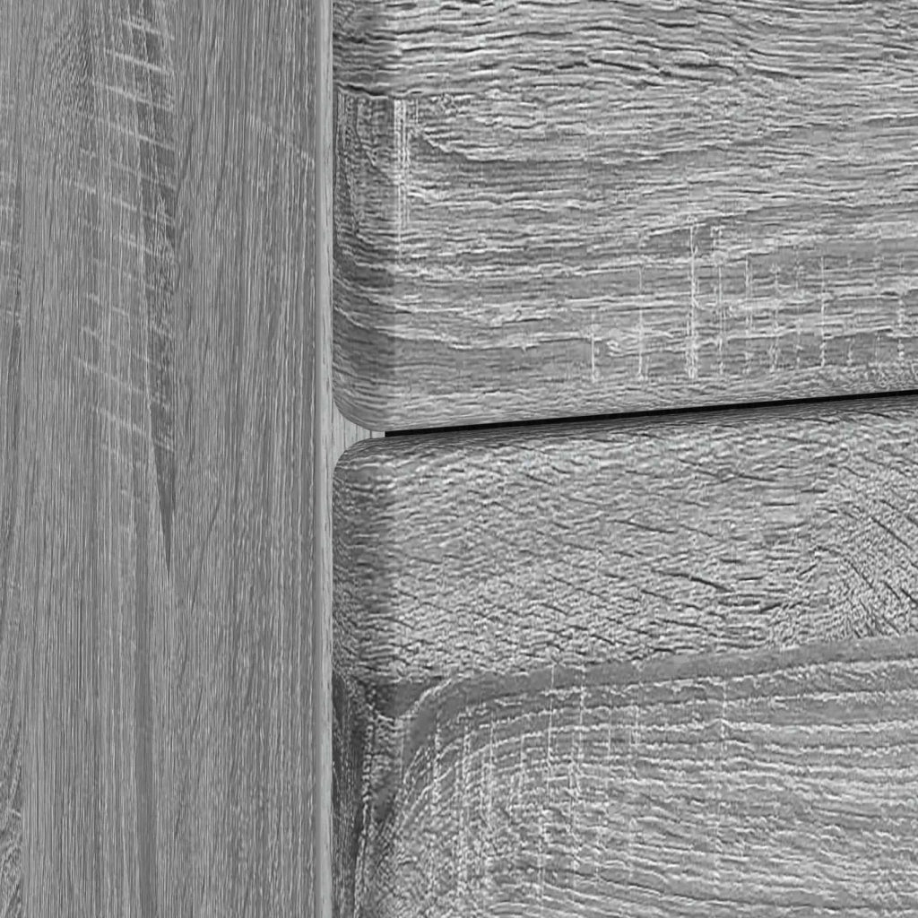Armadio da Notte Grigio Sonoma 43 x 41 x 66,5 cm 895481