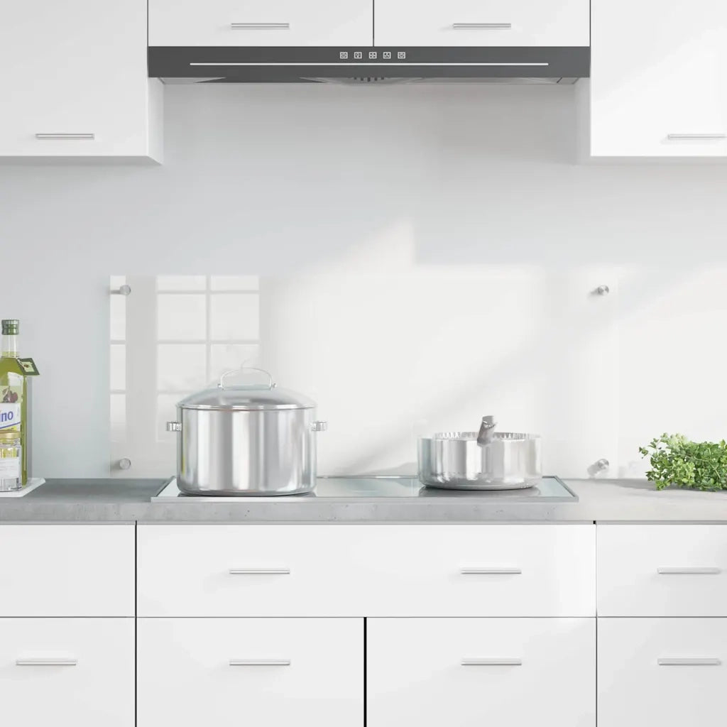 Schienale da cucina Trasparente 100 x 40 cm vetro temperato CFW9064784