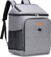 Zak da Isolamento per Picnic 26L - Grande Tasca per Picnic - Impermeabile - Portatile - Scatola Freddo per Uomo Donna - Tasca Freddo in Grigio 

 Specifiche: 26L
