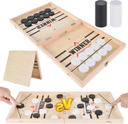 Tavolo da ping-pong in legno - tavolo da calcio da tavolo - gioco interattivo per bambini e adulti