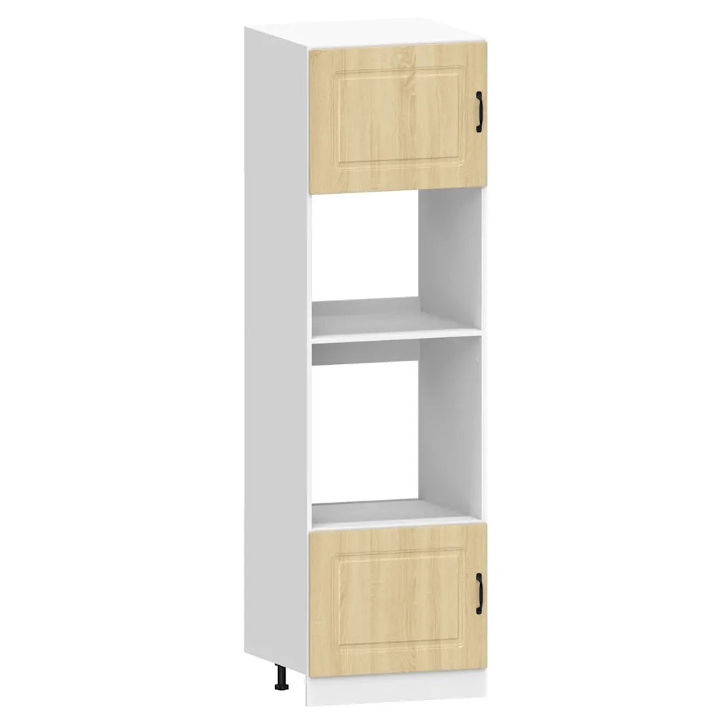 Set Mobili da Cucina 7 pz Kalmar Rovere Sonoma in Truciolato