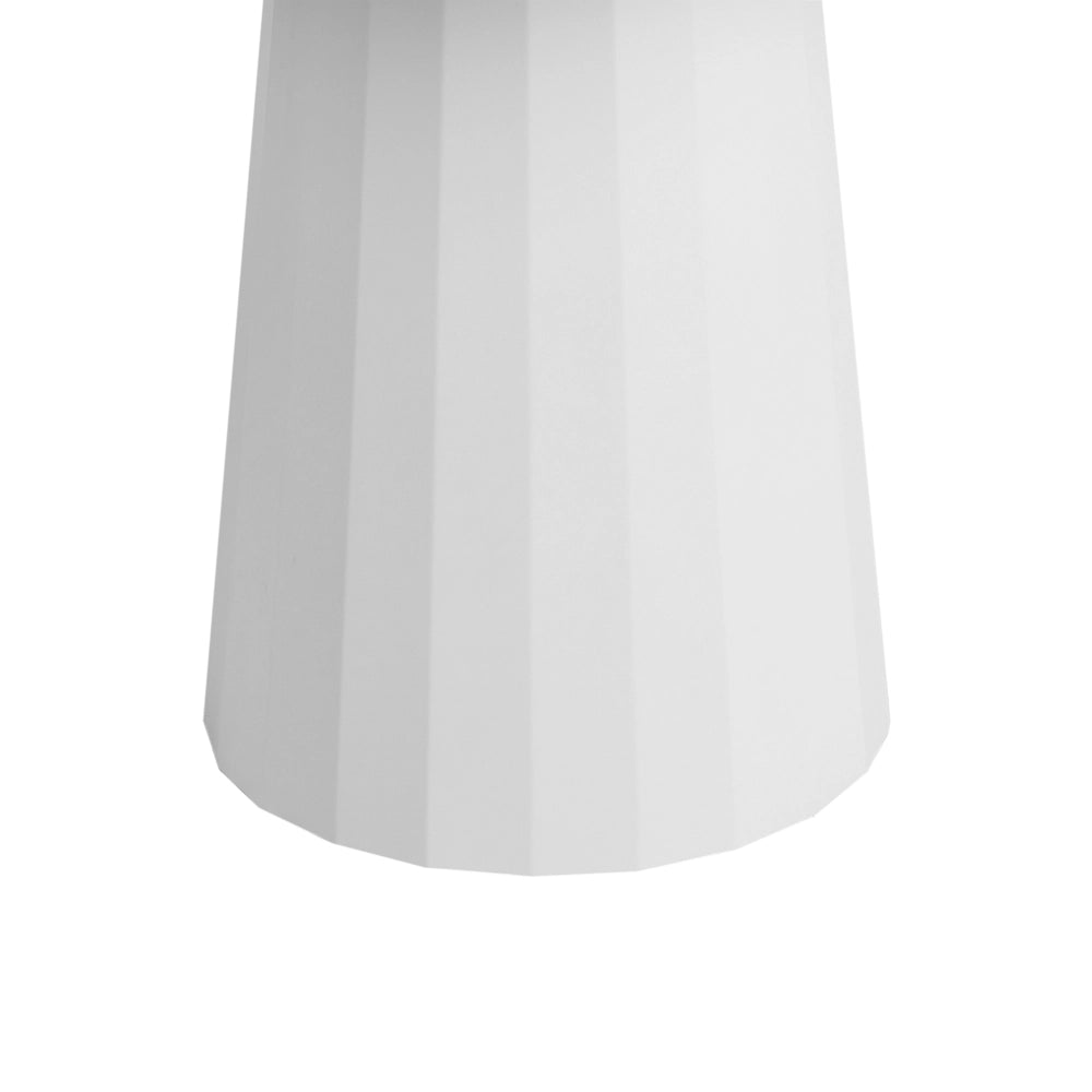 Tavolo da pranzo Bianco MDF Struttura in acciaio ø 100 cm Rotondo Moderno Scandinavo