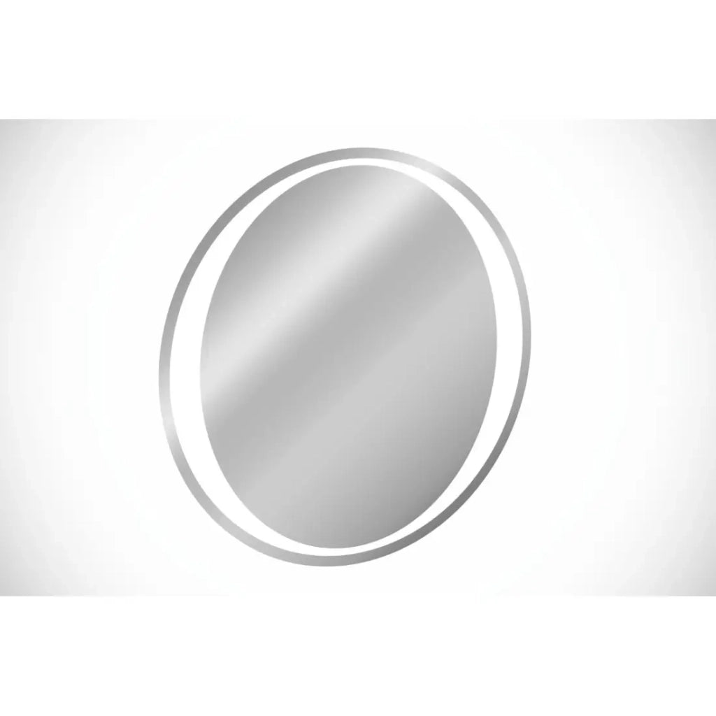 Specchio Bagno LED Rotondo 60 cm Retroilluminazione Bianca Design