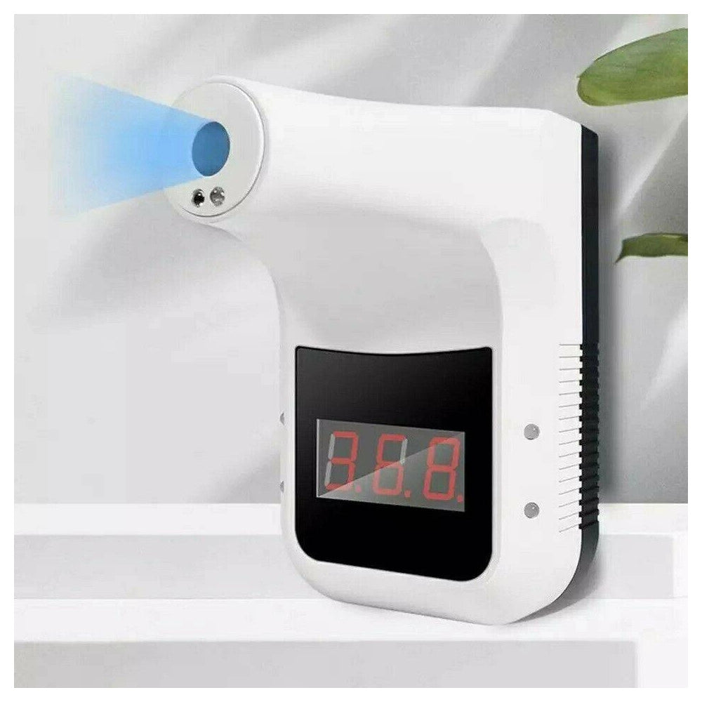 Trade Shop - Termoscanner Ir Infrarossi Termometro Digitale Autonomo Da Parete Muro Febbre -