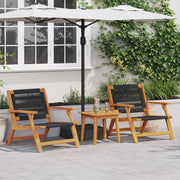 Tavolino 45x45x40 cm in legno massello di acacia