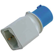 ADATTATORE INDUSTRIALE F. Spina 2P+T16A 220V CEE-P.Schuko 10/16A