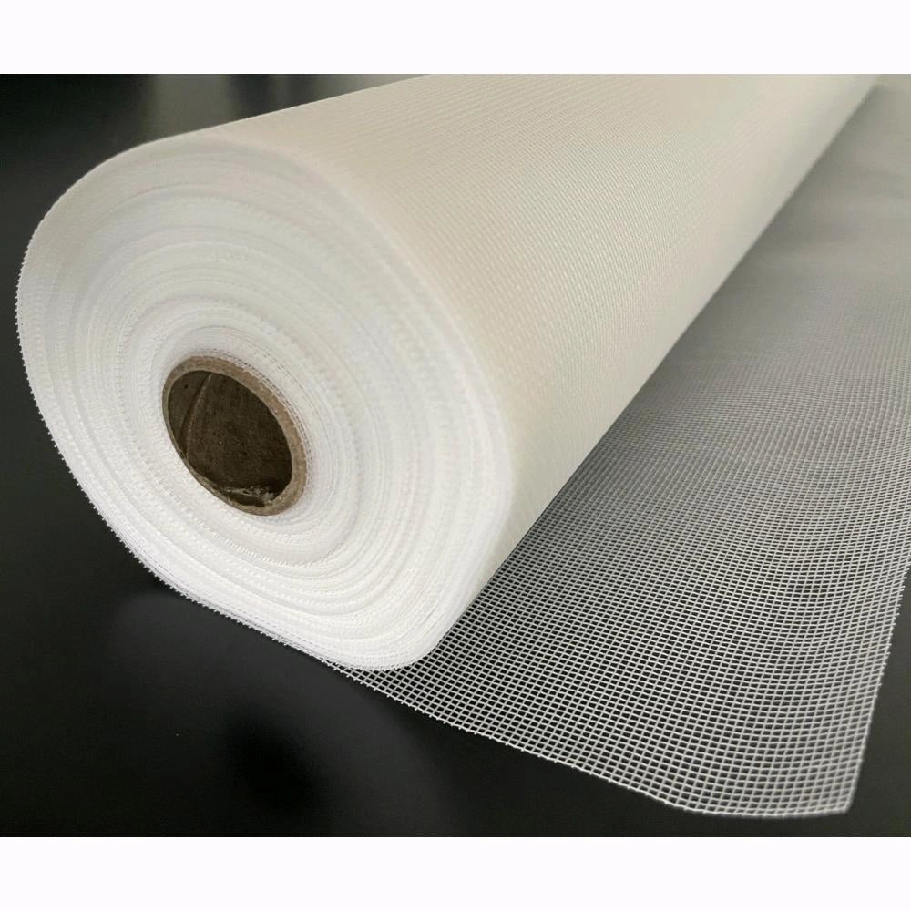 Rete Zanzariera in Fibra di Vetro Bianca Maglia 18X16 Altezza: 120 cm Rotolo: 30 mt