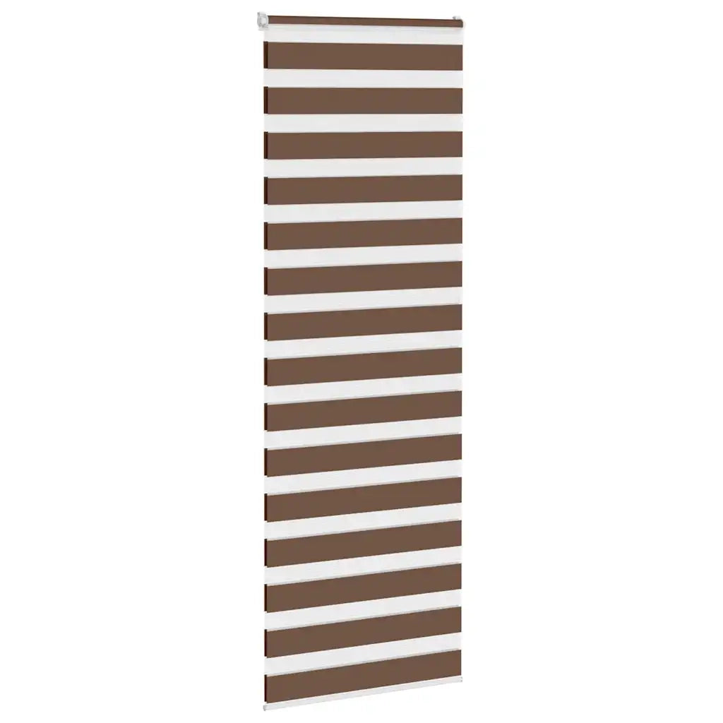 vidaXL Tenda a Rullo Zebra Larghezza Tessuto 80,9 cm Poliestere