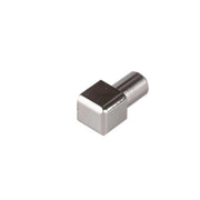 Capsula in acciaio quadrata : Modello - 12 MM LUCIDO