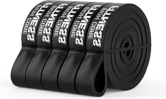 Set di cinture nere da 5 pezzi per una qualità e un comfort ottimali