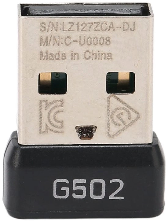 Adattatore USB - Ricevitore wireless - Adattatore per mouse - Segnale affidabile - Forma compatta e leggera - Soluzione plug-and-play - Adatto per computer