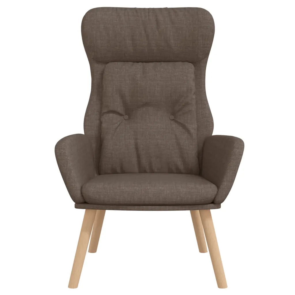 Poltrona Rilassante Tortora in Tessuto 341299