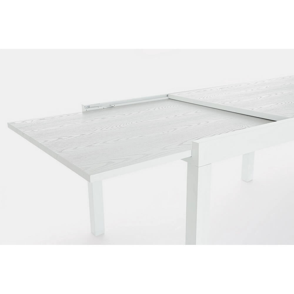 Tavolo Allungabile da Giardino in Alluminio Effetto Legno - BRASTEL