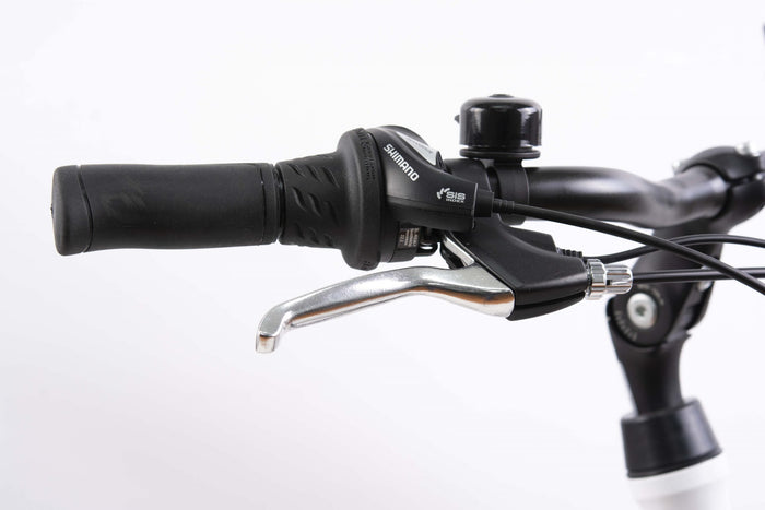 Bici elettrica SCH E-Moving 28'' city Bianca