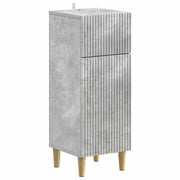 Mobiletto da Bagno ARNHEM Grigio Cemento 30 x 31 x 80 cm 896608