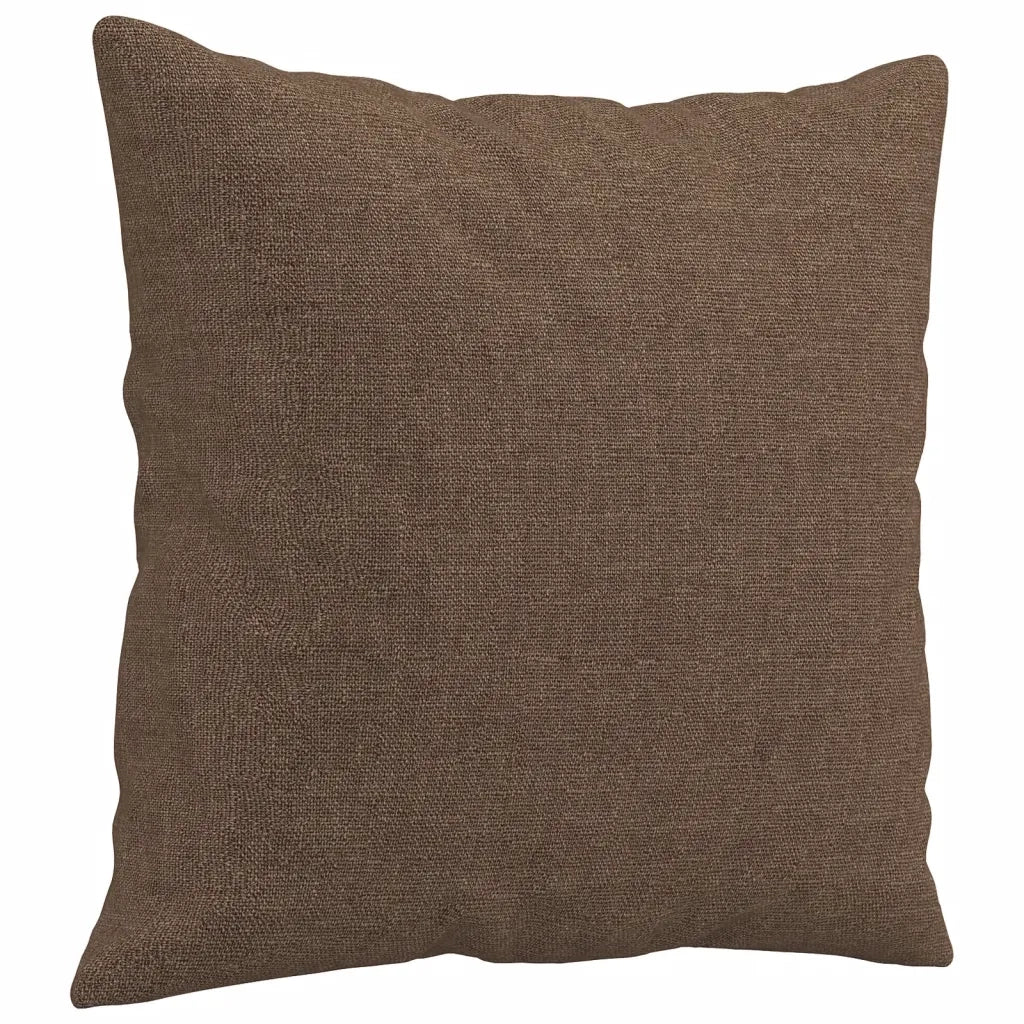Divano a 3 Posti con Cuscini-Sofa 3 Posti con Cuscini Marrone 180 cm in Tessuto 226440