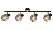 Plafoniera industriale Rabalux Salazar 4xE14 rovere
