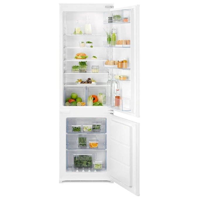 Electrolux frigocongelatore da incasso, Total No Frost, 253 litri, classe E, 177 cm, Touch Control, LNN3CE18S, bianco