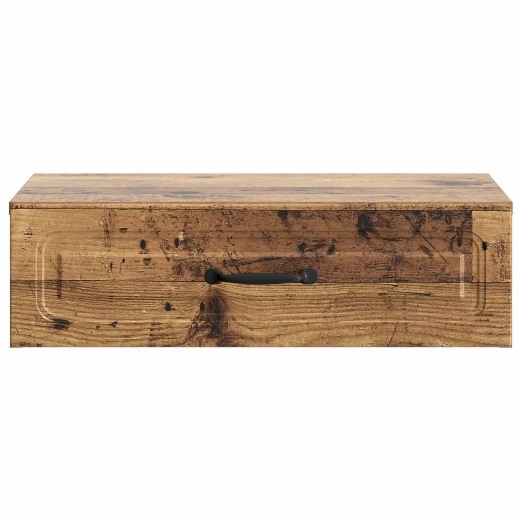 Tavolino da Parete Laterale Legno antico 59 x 34,5 x 17 cm 899343