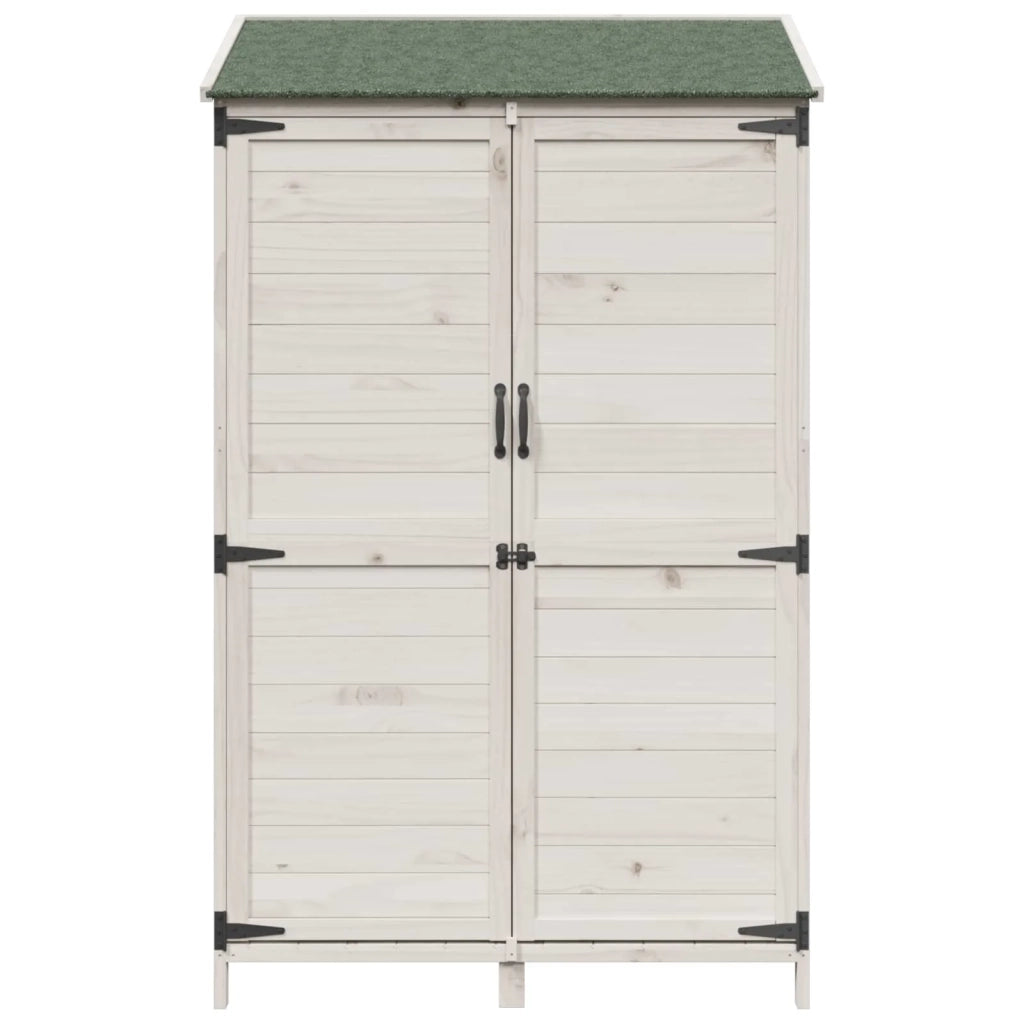 Capanno da Giardino Bianco 106,5 x 56 x 176 cm CFW9726027