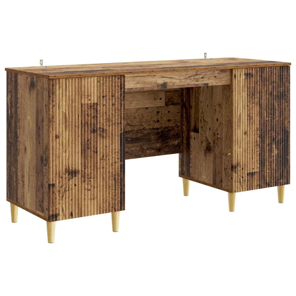 Scrivania Legno antico 142,5 x 50 x 75 cm Legno ingegnerizzato 3414601