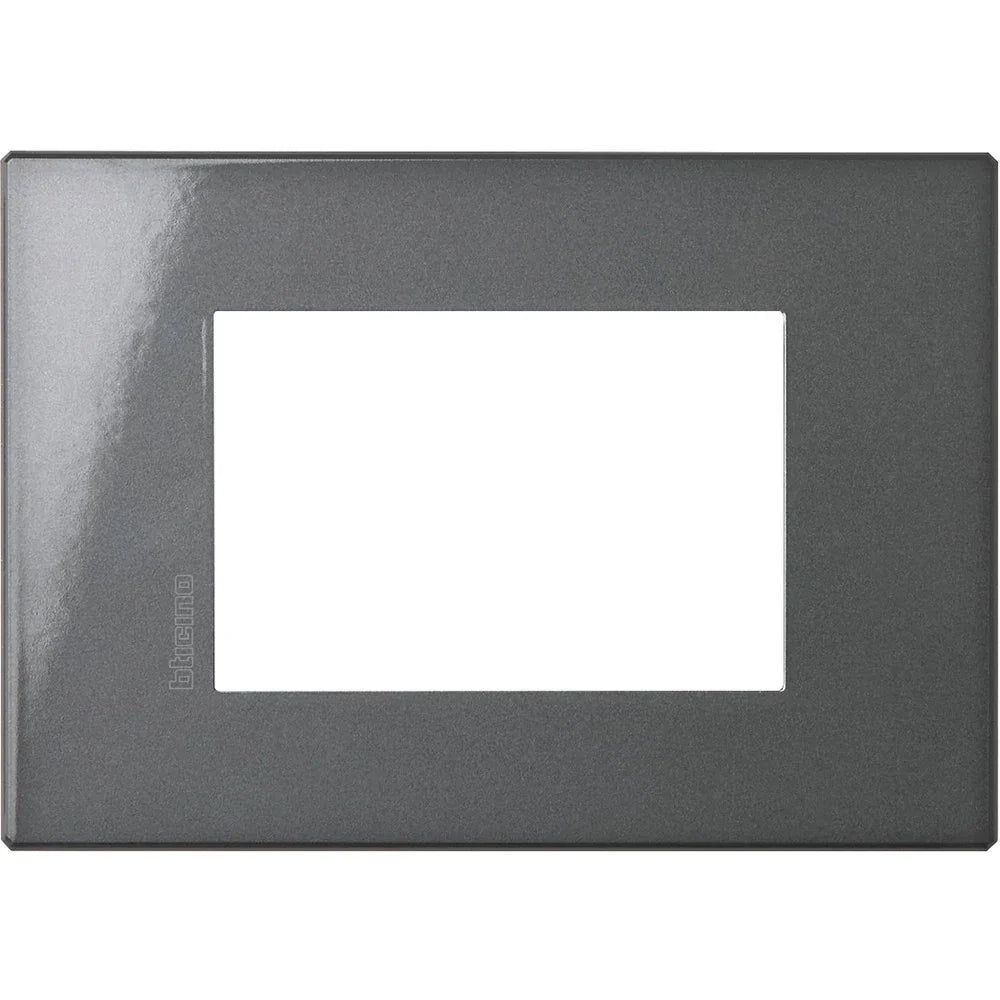 Bticino Axolute Air  - Placca 3 Moduli Antracite HW4803HS