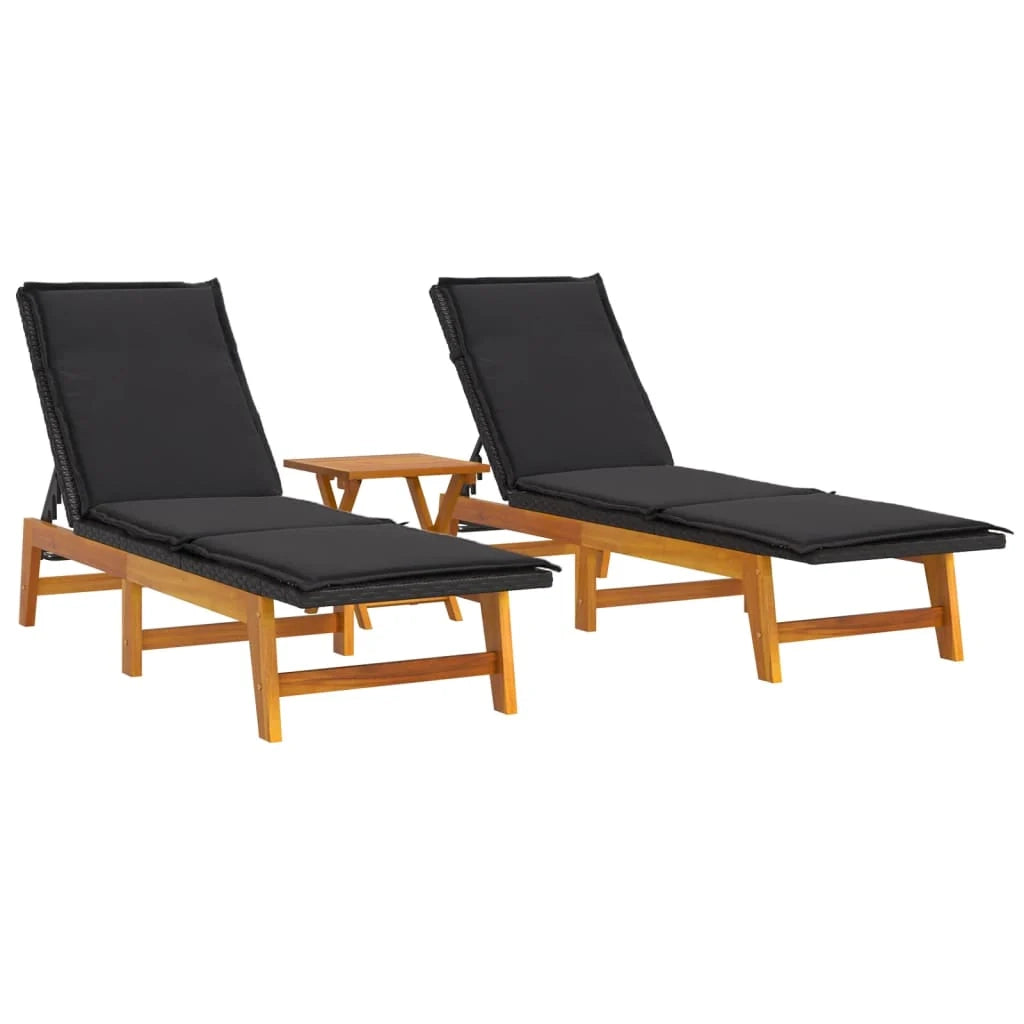 Set di mobili da giardino 3 pezzi in resina intrecciata e legno massello di acacia 02_0012159