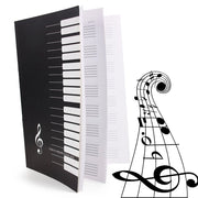 Trade Shop - Pentagramma Quaderno A4 Maxi Musica Spartiti Spartito Musicale 30 Fogli -