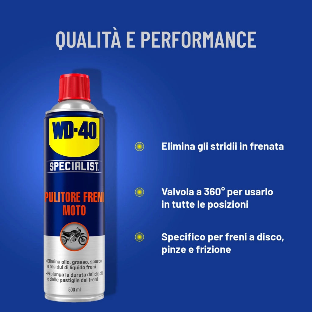 Spray WD 40 Pulitore Freni Moto Ml. 500