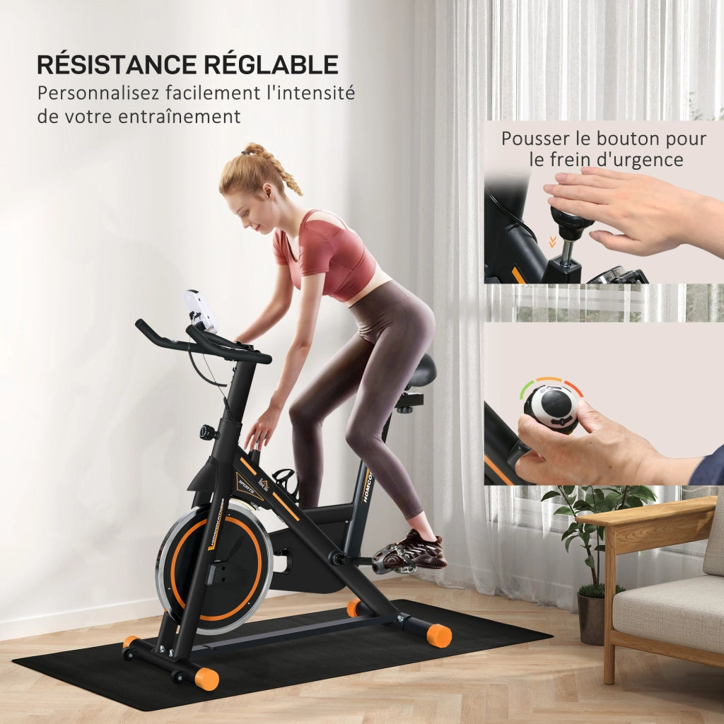 Ciclismo da interni ¨C zephmum ¨C 103x48x115cm nero