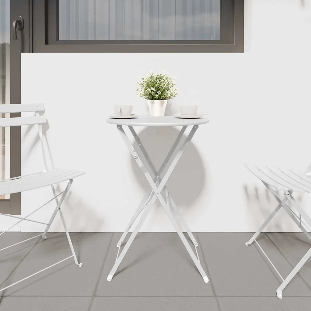 Tavolo da bistrot Bianco Ø 50 x 71 cm 42002962