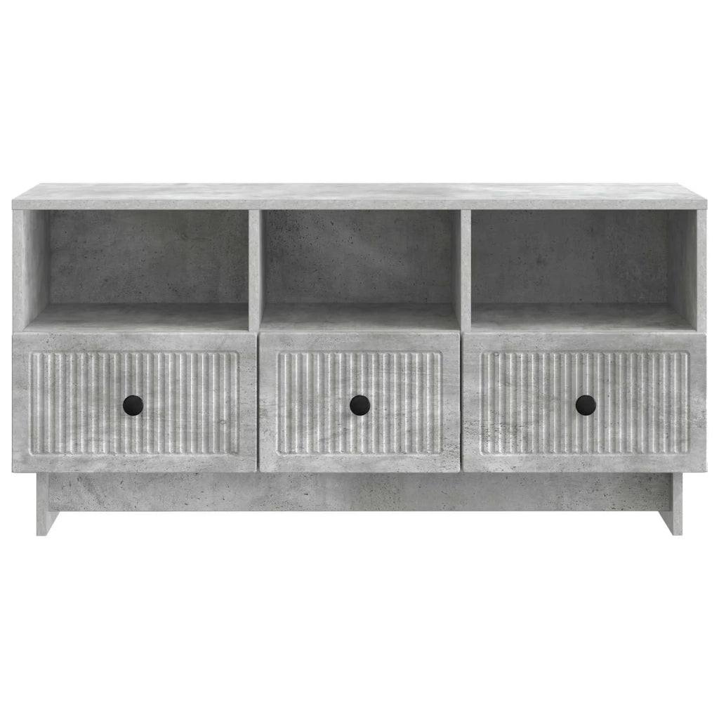 Mobile TV con cassetto Grigio Cemento 102 x 34,5 x 50 cm 893988
