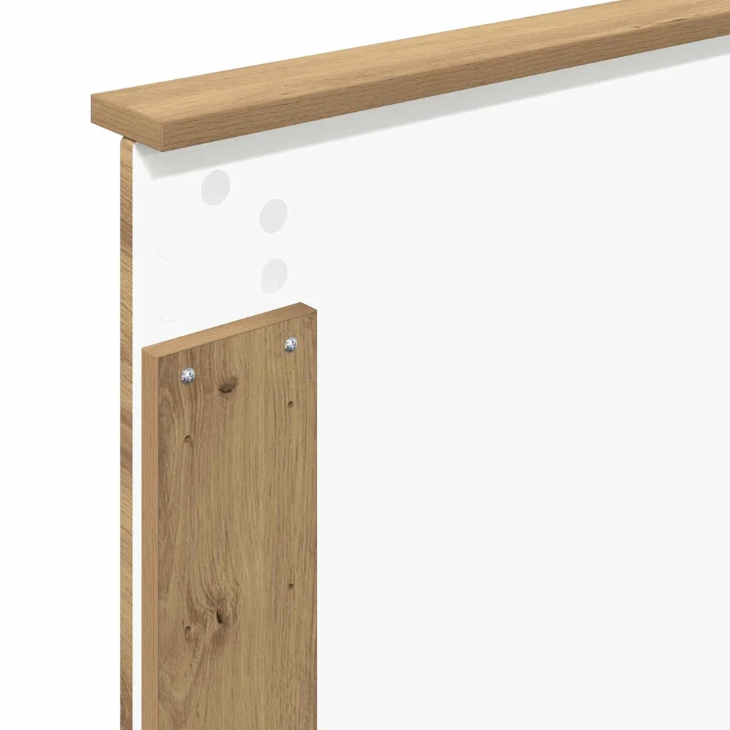 Testiera-Testata-Testiera Decorativa Rovere artigianale 90 cm Legno multistrato 769486