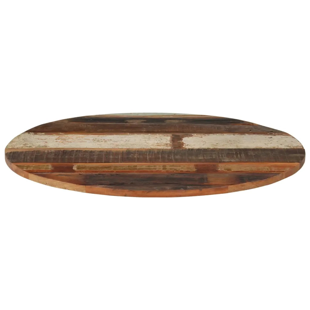 Piano Tavolo Rotondo 70 cm 15-16 mm in Legno di Recupero cod mxl 67400