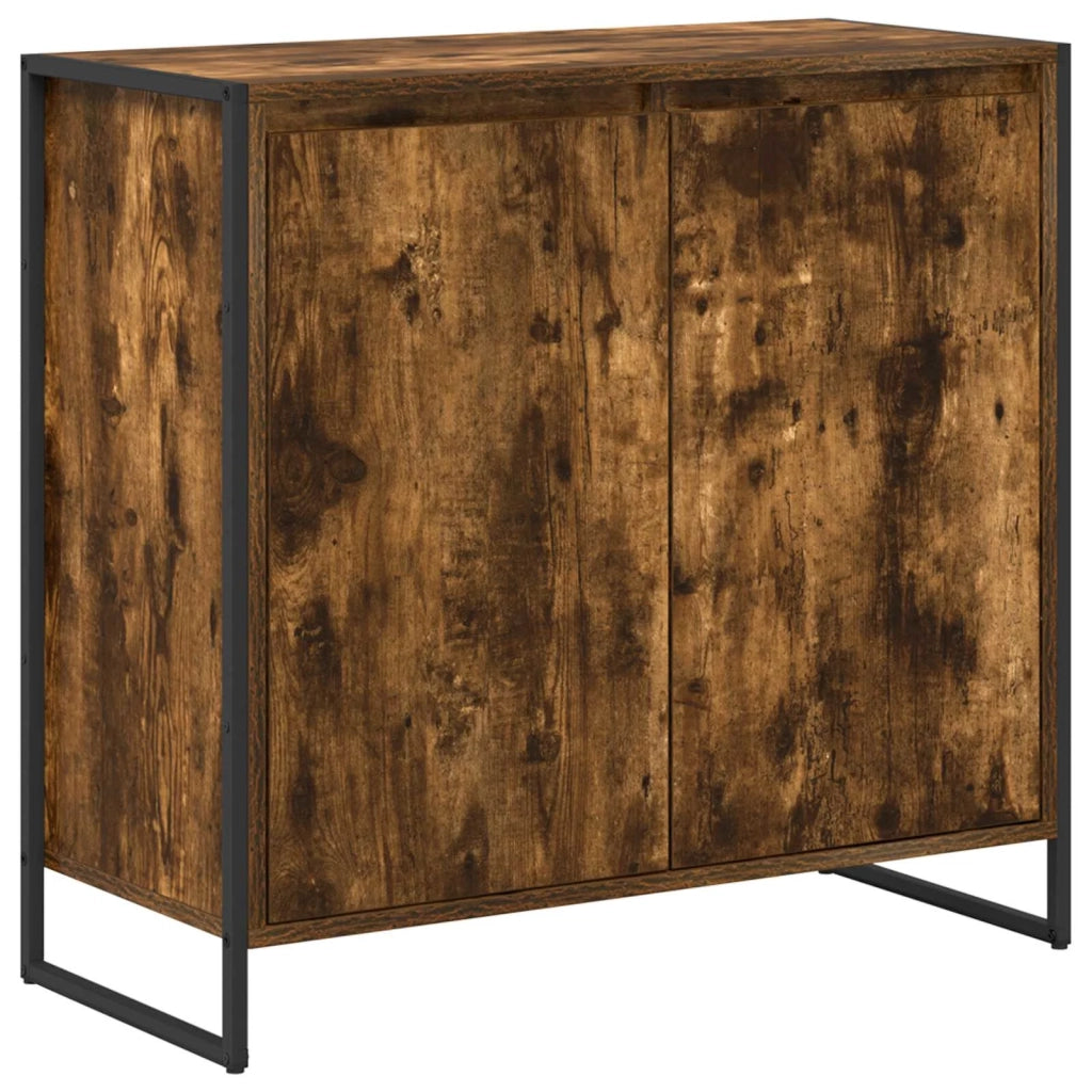 Mobile laterale | Tavolo laterale | Tavolino Quercia Fumosa 79 x 36 x 75 cm