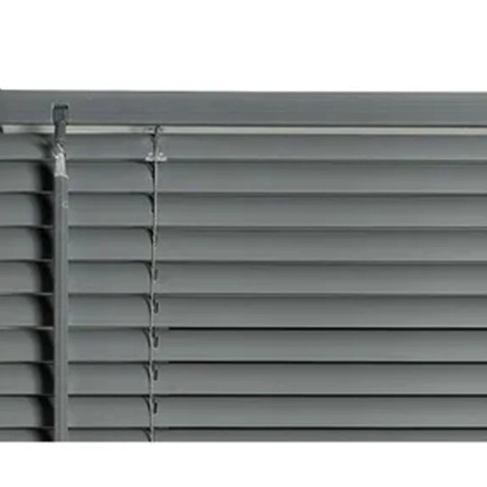 Trade Shop - Tenda Veneziana Grigia In Pvc 60x160 Cm Per Portafinestra Finestra Parasole Tpl36 037857 -