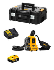 Aspirapolvere DeWALT DWH161P1T (1 x 5,0 Ah + DCB115 + TSTAK II)