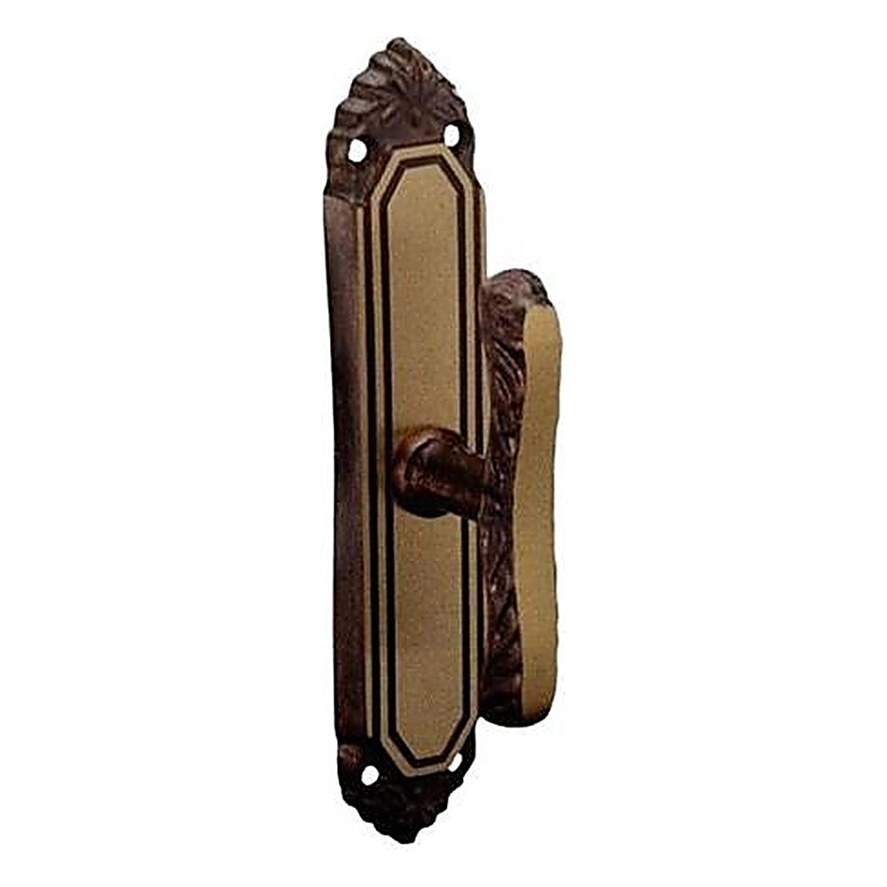 Cremonese flower a fori in ottone bronzato