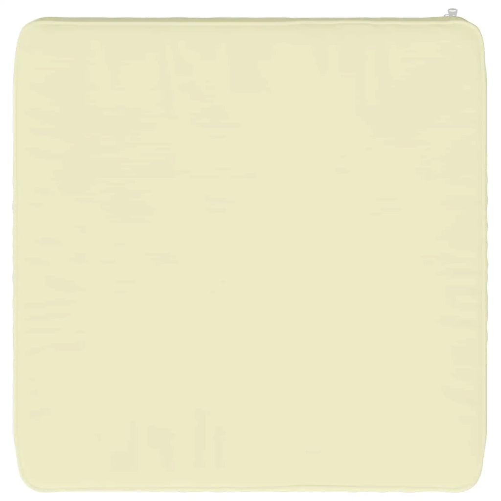 Cuscini per Sedia in 4 Pezzi VUGHT 4 pcs 100% Poliestere Crema 946255
