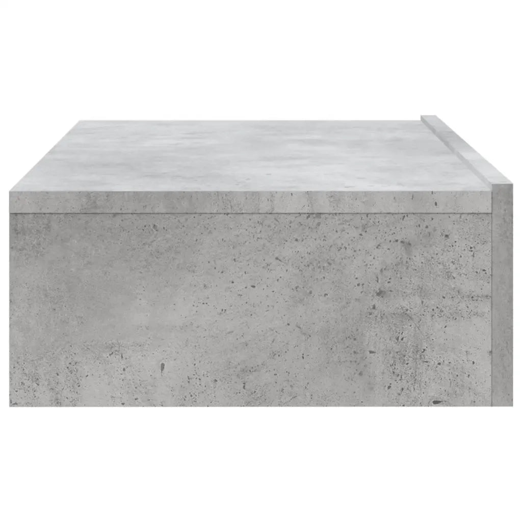 Mobile TV | Armadietto TV | Mobile Porta TV con Luci LED Grigio Cemento 60x35x15,5 cm