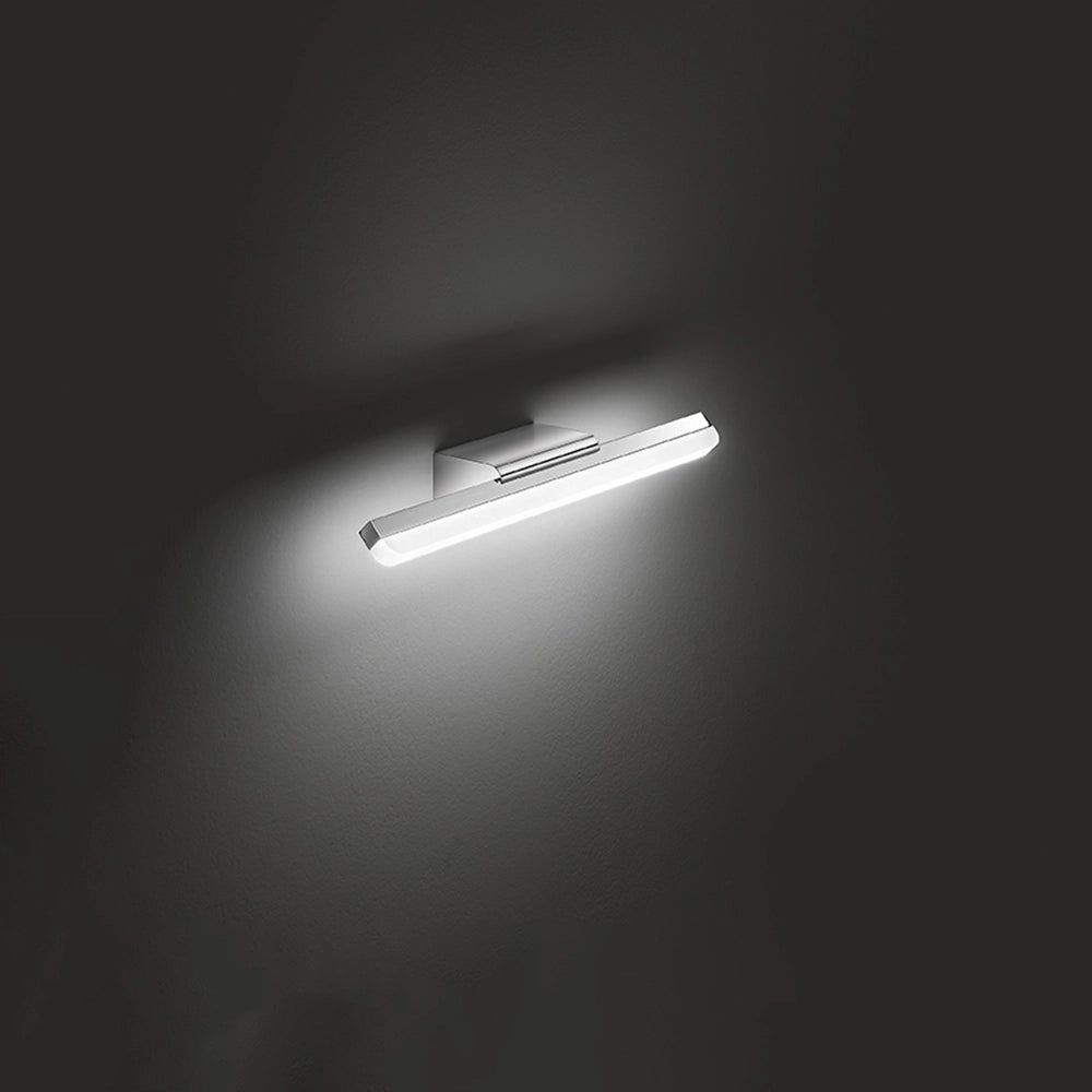 Applique Contemporanea Bold Metallo Cromo Acrilico Led 14W 4000K