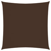 Vela ombreggiante/ombrellone quadrato 2 x 2 m in tessuto Oxford marrone 02_0009469