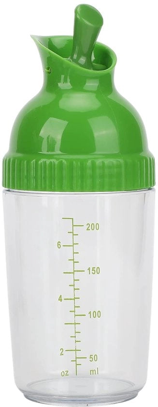 Mixer per Insalata 200ml - BPA-vrij - Antilek - Materiali di Alta Qualità - Frullatore per Salse
