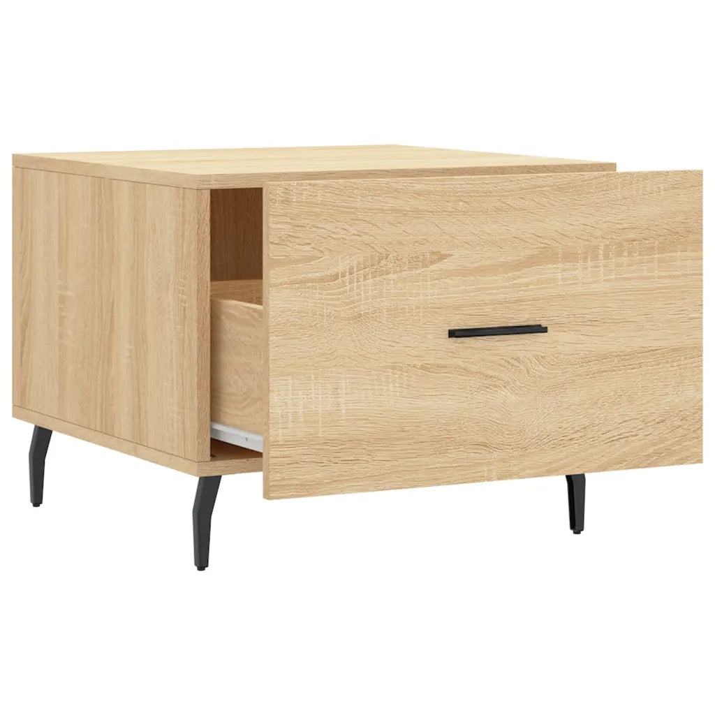 Tavolino da Salotto Rovere Sonoma 50x50x40 cm Legno Multistrato 829434