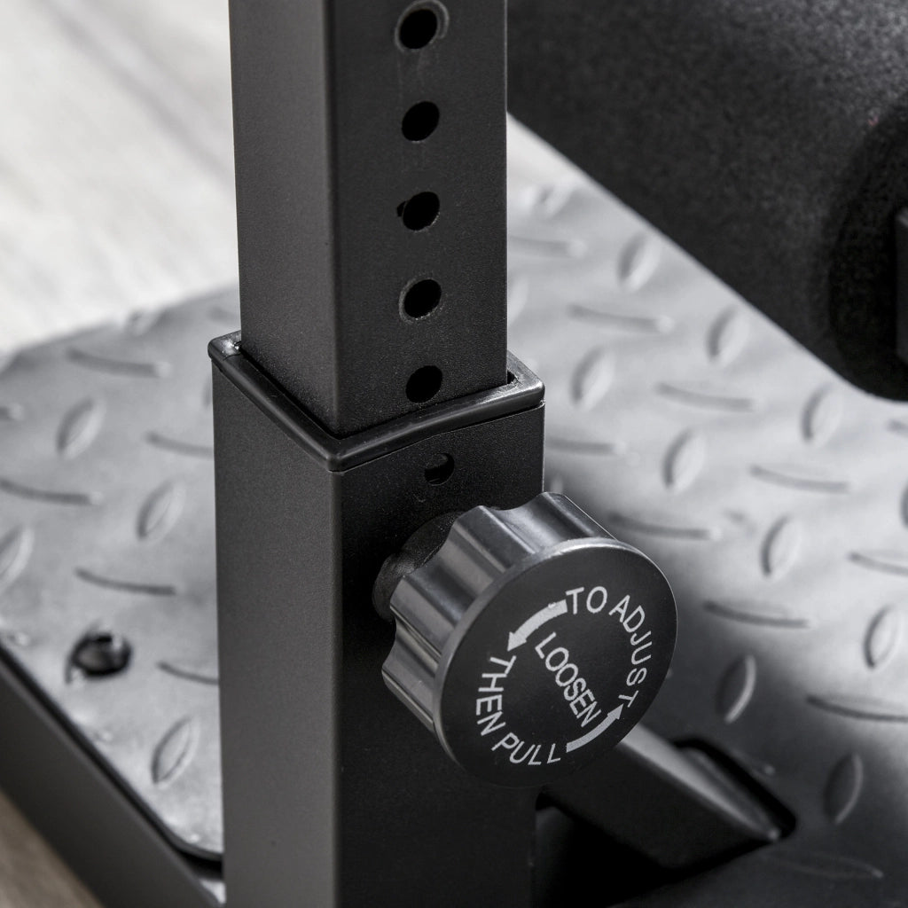 Macchina Squat 3 in 1 ¨C Xylo ¨C Acciaio Regolabile Multifunzione Nero